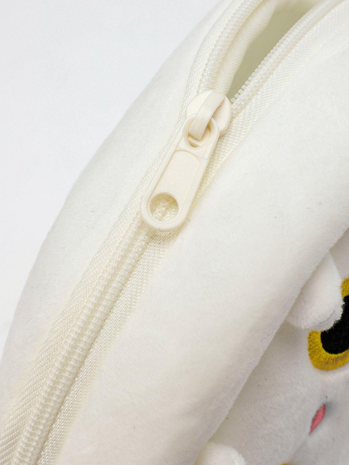 Concert Outfit Plush Cat Crossbody Bag Concert Outfit Plush Cat Crossbody Bag