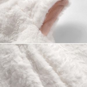 Concert Outfit Plush Ear Hoodie Jacket