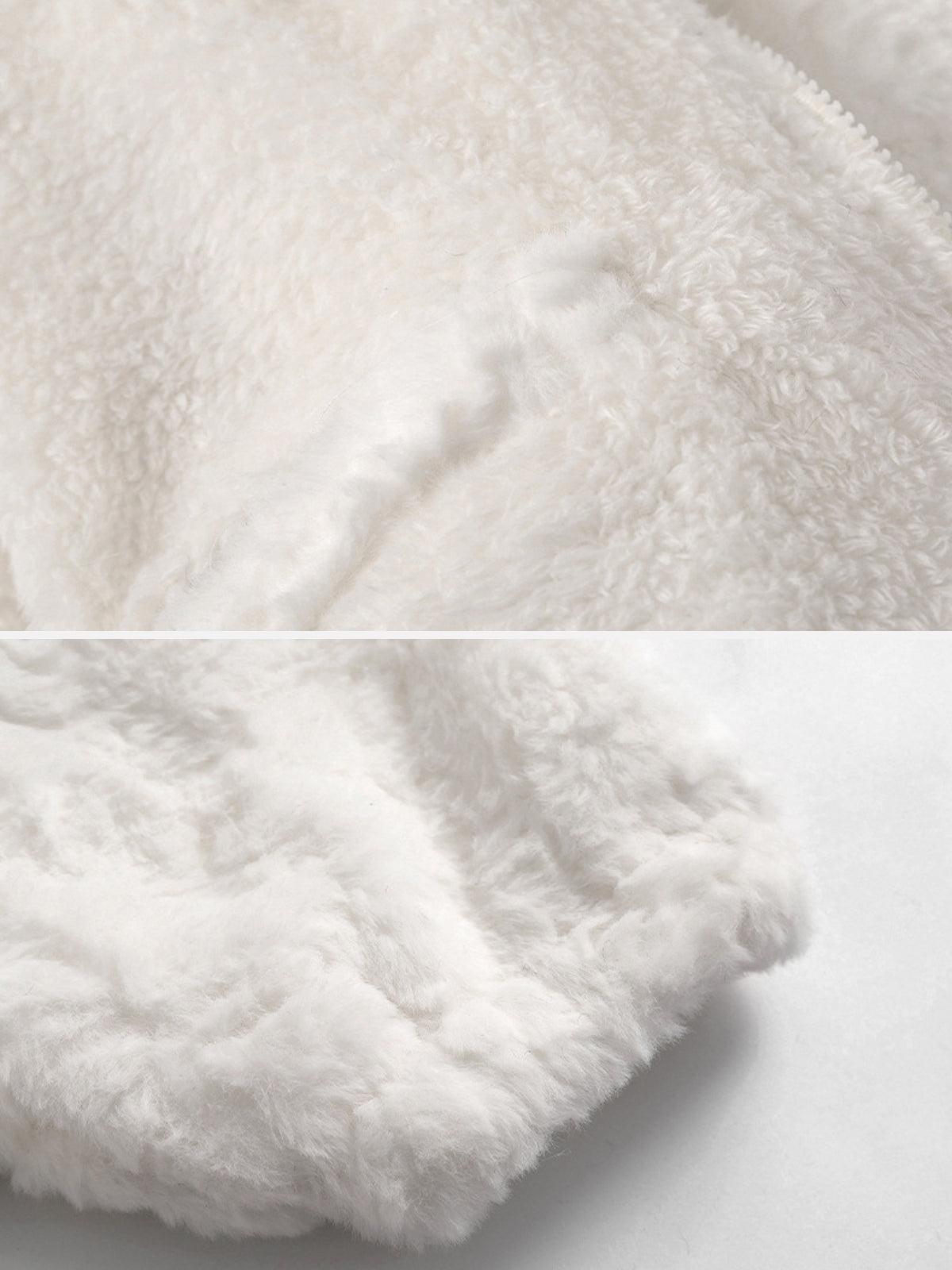 Concert Outfit Plush Ear Hoodie Jacket Concert Outfit Plush Ear Hoodie Jacket