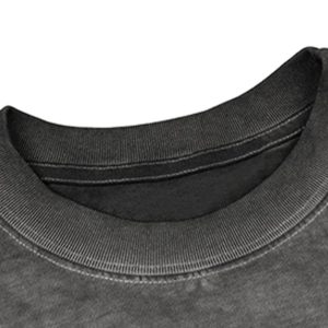 Concert Outfit Portrait Print Crew Neck T-Shirt