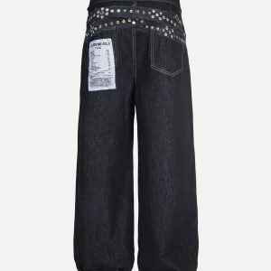 Concert Outfit Print RO Style Baggy Jeans