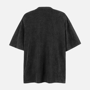 Concert Outfit Protrait Graffiti Crew Neck T-Shirt