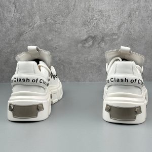 Concert Outfit Punk Style Rivet Derby Shoes