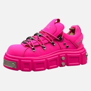 Concert Outfit Punk Style Rivet Derby Shoes