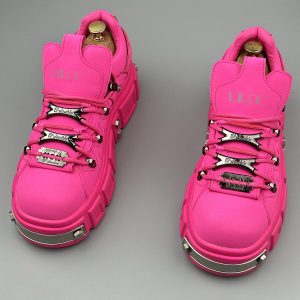 Concert Outfit Punk Style Rivet Derby Shoes