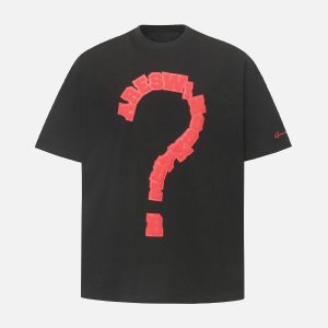 Concert Outfit Question Mark Graphic T-Shirt