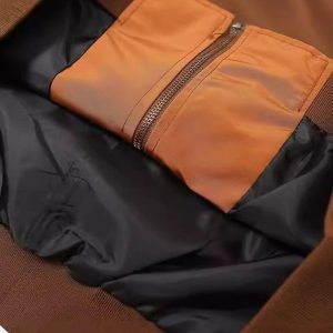 Concert Outfit Racing Embroidered Patchwork Jacket