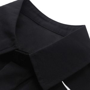 Concert Outfit Racing Style Oversized Short Sleeve Shirt