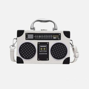 Concert Outfit Radio Style Crossbody Bag