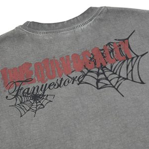 Concert Outfit Raggedy Design Spider Web Graphic Vest