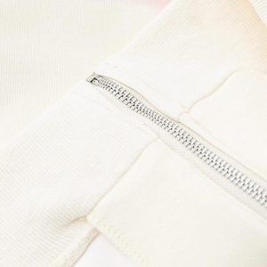 Concert Outfit Rainbow Musical Notes Embroidered Hoodie