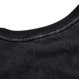 Concert Outfit Raw Edge Butterfly Print Vest