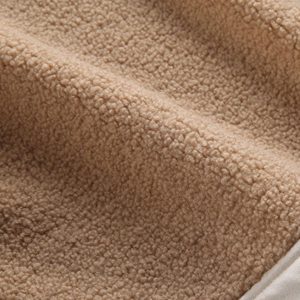 Concert Outfit Raw Edge Star Embroidered Fleece Jacket