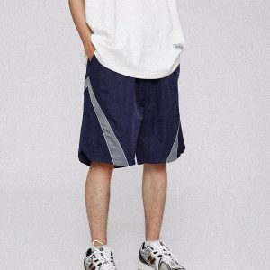 Concert Outfit Reflective Stripe Training Shorts
