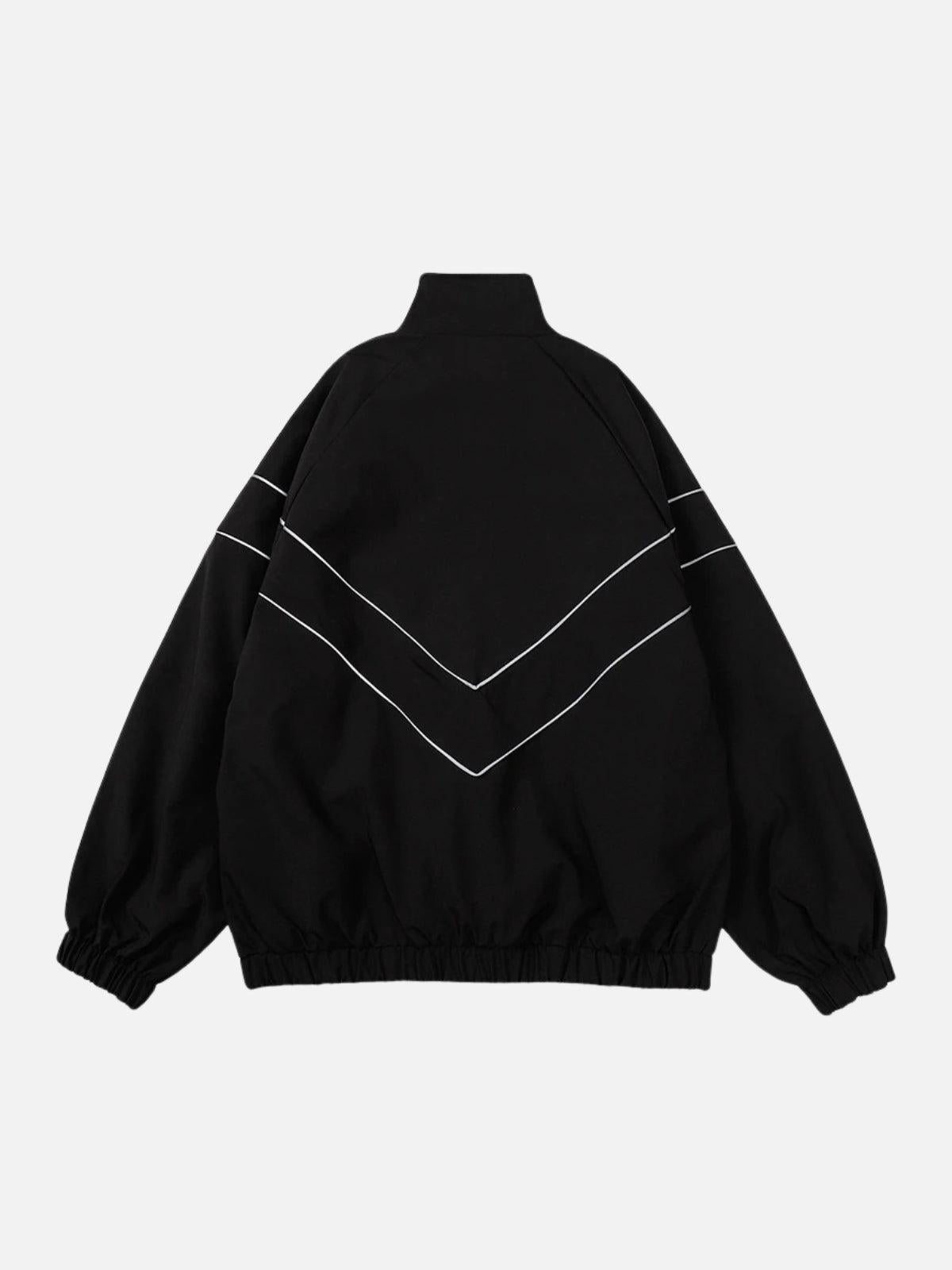 Concert Outfit Reflective Striped Jacket Concert Outfit Reflective Striped Jacket