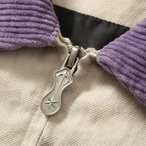 Concert Outfit Retro Badge Dirty Dye Detroit Jacket