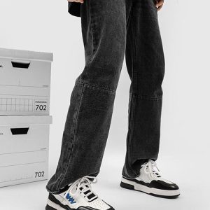 Concert Outfit Retro Bread Slip-On Shoes