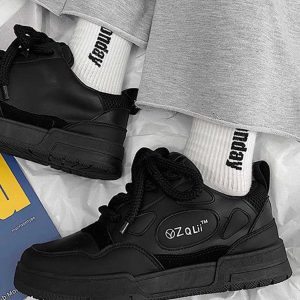 Concert Outfit Retro Casual Board Shoes