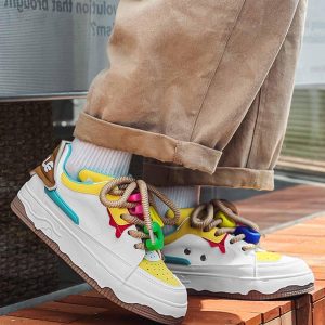 Concert Outfit Retro Casual Couple Sneakers