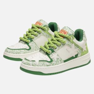 Concert Outfit Retro Casual Sneakers