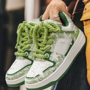 Concert Outfit Retro Casual Sneakers