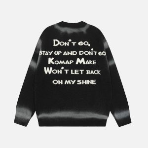 Concert Outfit Retro character YEAH! sweater