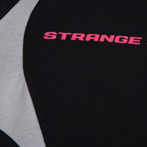 Concert Outfit Retro Color-Blocked Deconstructed Stitching Racing T-Shirt