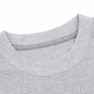 Concert Outfit Retro Contrast Color Embroidered Letter T-Shirt