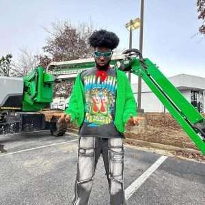 Concert Outfit Retro Creative Letter Finger T-Shirt