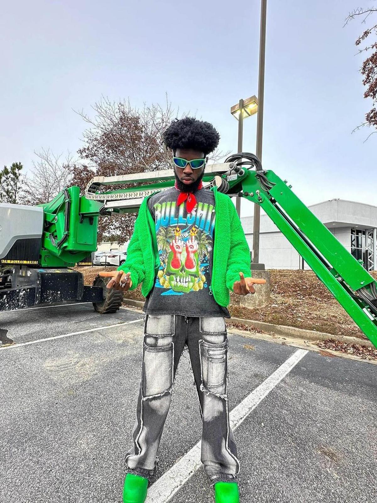 Concert Outfit Retro Creative Letter Finger T-Shirt Concert Outfit Retro Creative Letter Finger T-Shirt