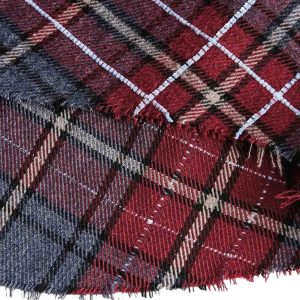 Concert Outfit Retro Faux Two-Piece Plaid Shirt