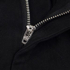 Concert Outfit Retro Floral Embroidered Pleated Multi-Pocket Cargo Jorts