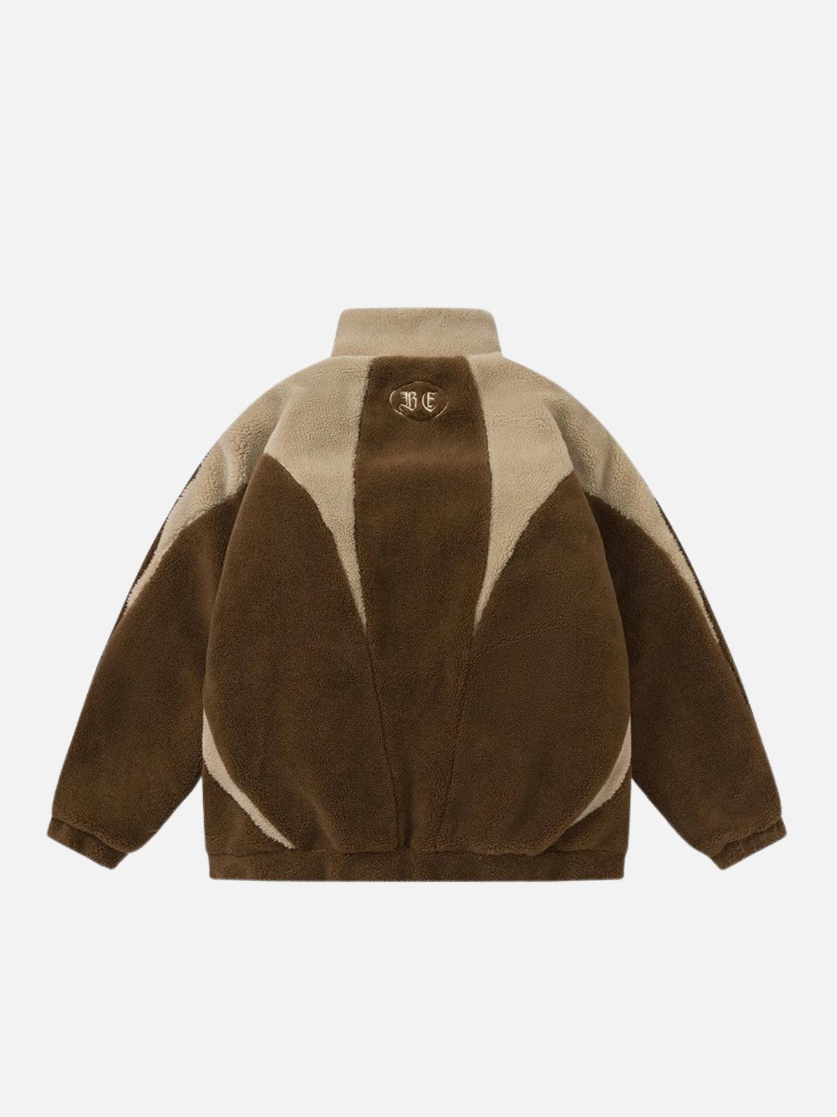 Concert Outfit Retro Furry Fleece Jacket Concert Outfit Retro Furry Fleece Jacket