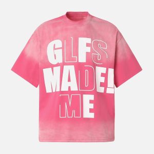 Concert Outfit Retro Gradient Graphic T-Shirt