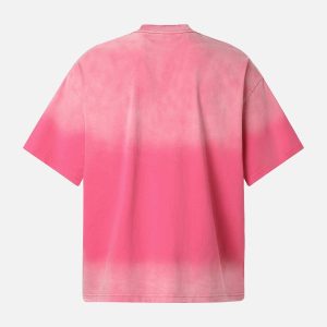 Concert Outfit Retro Gradient Graphic T-Shirt