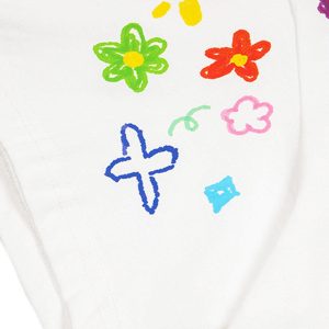 Concert Outfit Retro Graffiti Hand-Painted T-Shirt