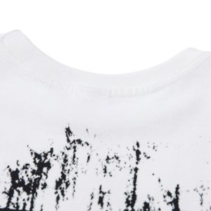 Concert Outfit Retro Graffiti Lettering T-Shirt