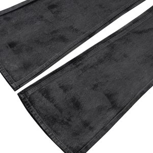 Concert Outfit Retro Hand-Brushed Glitter Flare Jeans