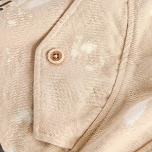 Concert Outfit Retro Hieroglyphic Pattern Hip-Hop Shorts