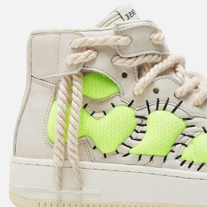 Concert Outfit Retro High-Top Sneakers