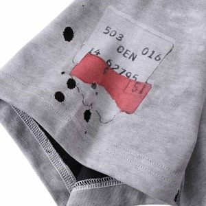 Concert Outfit Retro Ink Splash T-Shirt