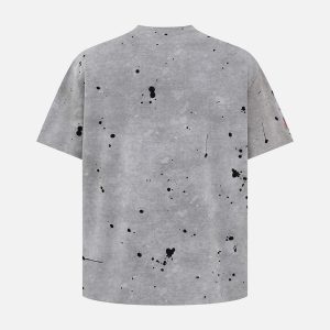 Concert Outfit Retro Ink Splash T-Shirt