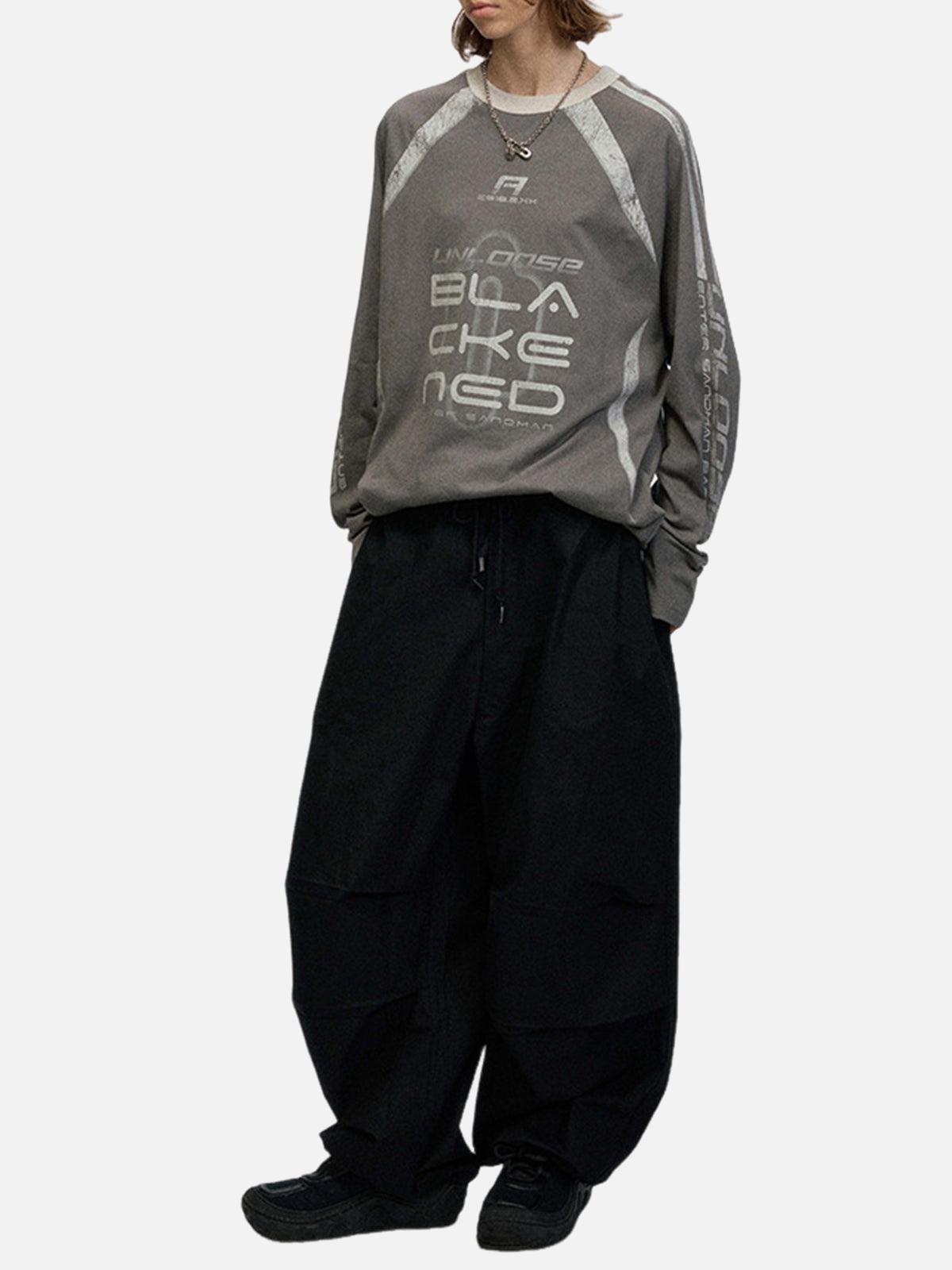 Concert Outfit Retro Jersey Oversized Long Sleeves T-Shirt Concert Outfit Retro Jersey Oversized Long Sleeves T-Shirt