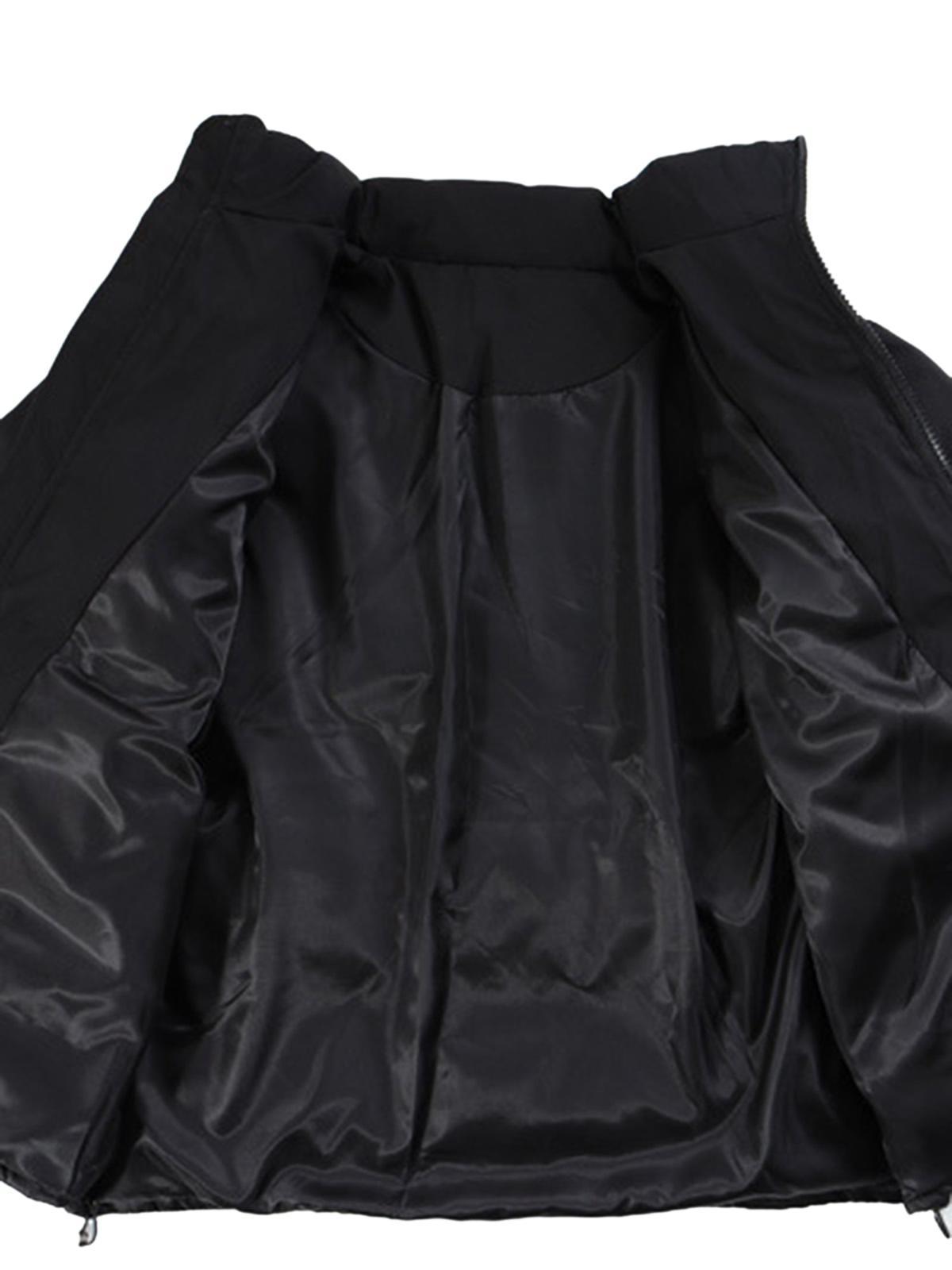 Concert Outfit Retro Letter Print Down Jacket Concert Outfit Retro Letter Print Down Jacket