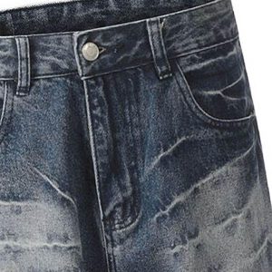 Concert Outfit Retro Neutral Washed Straight Jeans