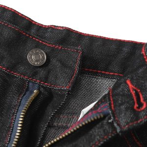 Concert Outfit Retro Patchwork Baggy Jeans