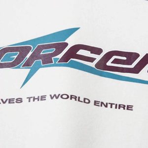 Concert Outfit Retro Patchwork Hip-Hop Hoodie