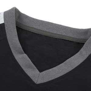 Concert Outfit Retro Patchwork Long-Sleeved T-Shirt