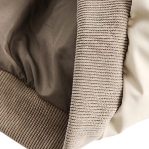 Concert Outfit Retro Patchwork Multi Pocket Puffer Bomber Jacket