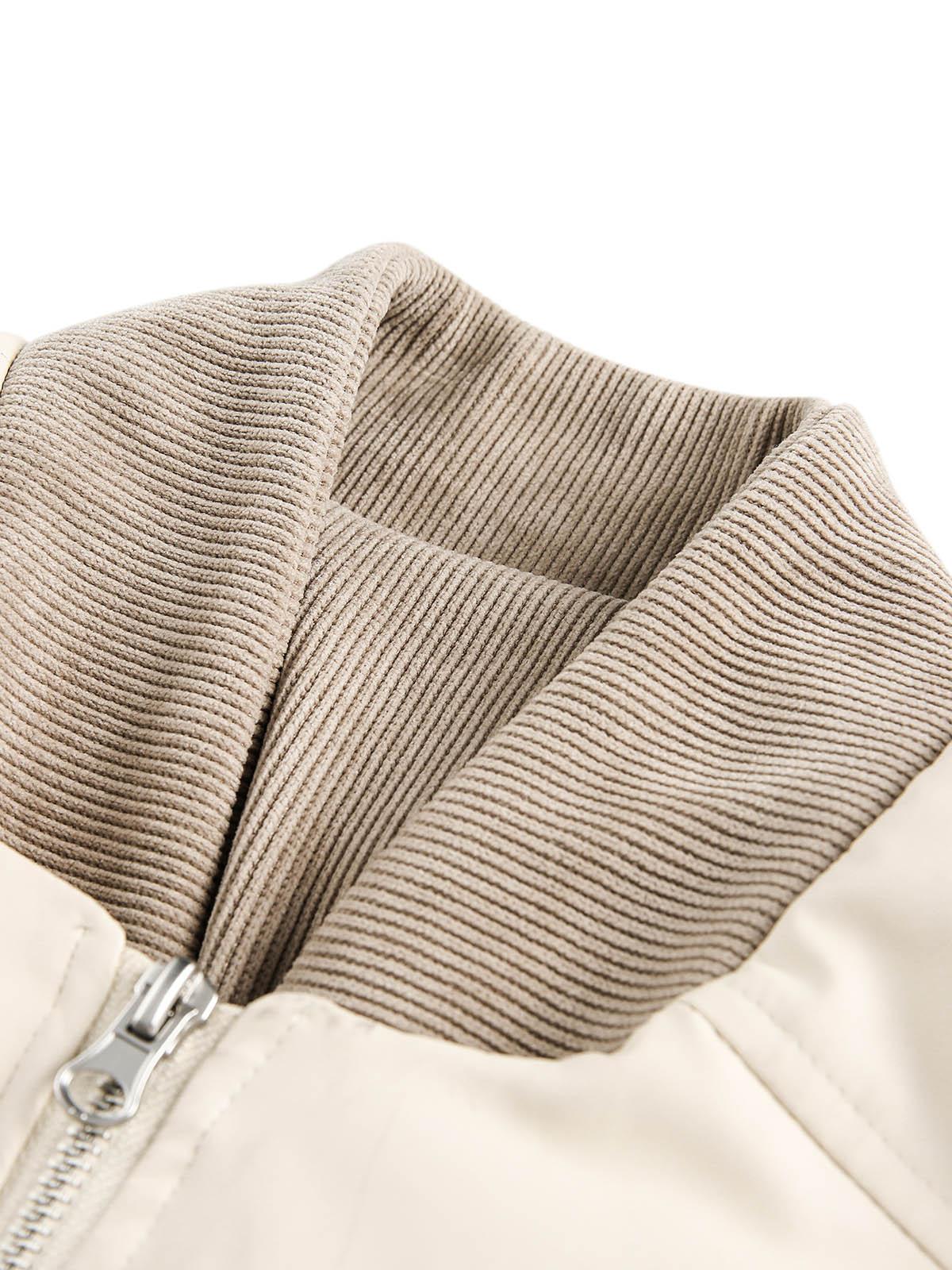 Concert Outfit Retro Patchwork Multi Pocket Puffer Bomber Jacket Concert Outfit Retro Patchwork Multi Pocket Puffer Bomber Jacket